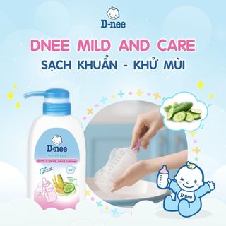 (NHẬP KHẨU) Nước rửa bình sữa D-nee 500 ML