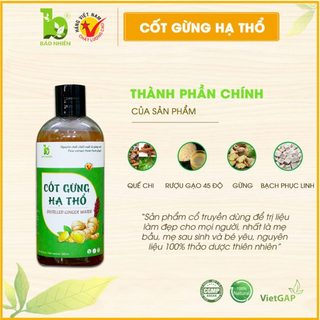 Cốt Gừng Hạ Thổ Bảo Nhiên