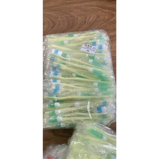 100 bàn chải khách sạn ( kem xanh)