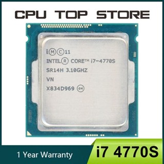 CPU I7 4770 S 3.1GHZ sk1150 (tiết kiệm điện ,tặng keo tản nhiệt )