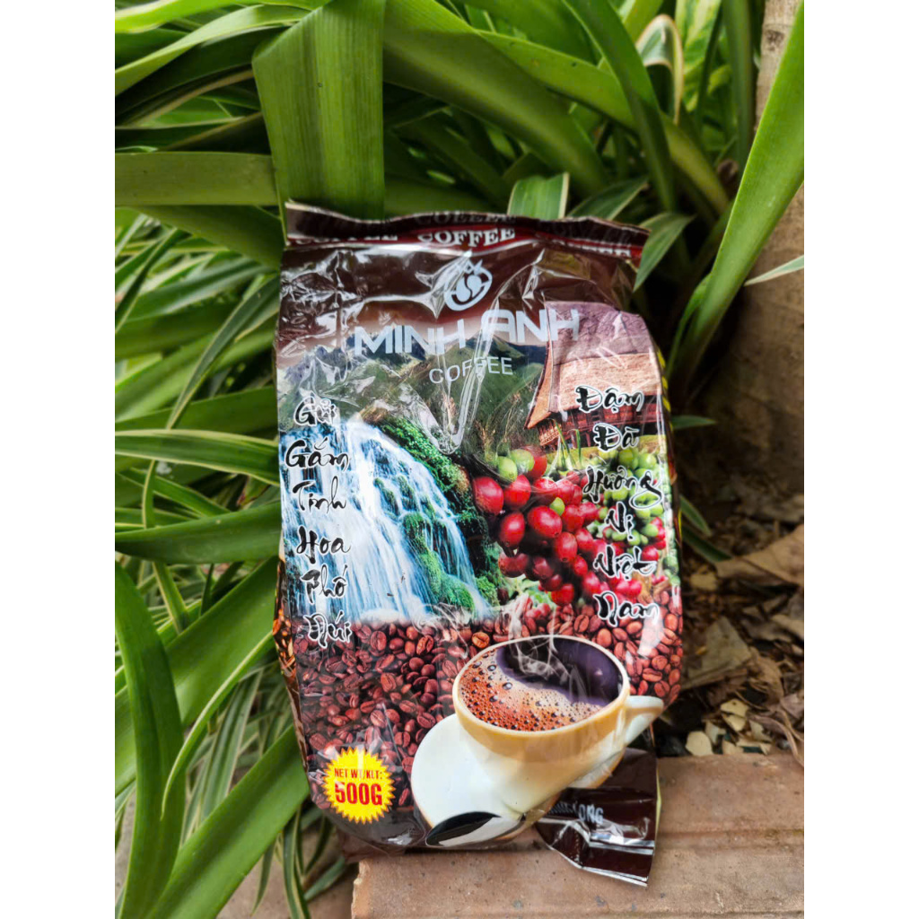 (HKJ)Cà phê bột pha phin - Paris coffee No.4 - Đắng dịu, thơm, béo, pha cà phê sữa ngon (500g)