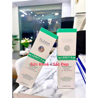  Sữa rửa mặt giúp làm sạch sâu giảm và ngăn mụn EGERIA Lency-S Cleansing Gel For Acne Skin & Oil Skin 150ml-Thổ Nhĩ Kì 