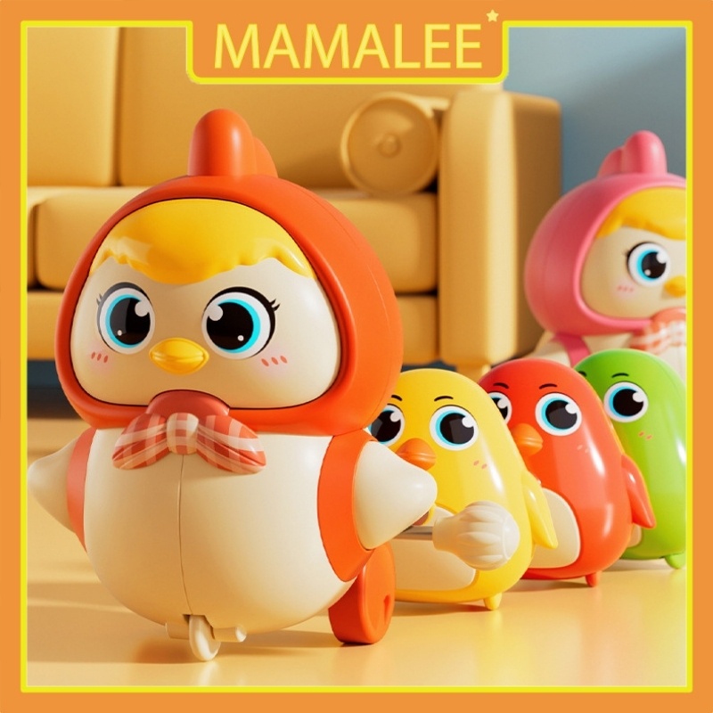 Đồ chơi vặn cót gà nối đuôi nhau siêu vui nhộn cho bé, đồ chơi đàn gà từ tính nối đuôi xoay 360 độ