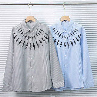 [TN-TD] ÁO SƠ MI NAM COTTON FORD PHỐI HOẠ TIẾT CÁCH ĐIỆU SMTD