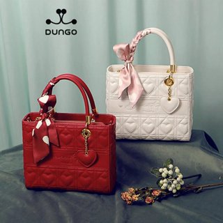 Túi Xách Da NUCELLE NU1172003 Kèm Khăn Lụa Tim SIZE 20