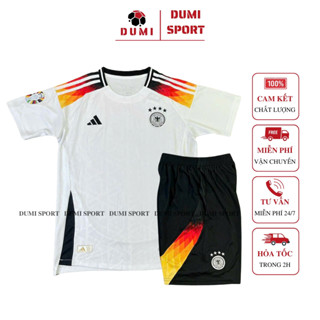 Bộ Quần Áo Bóng Đá Đội Tuyển Đức  Mùa Giải 24/25 DUMI STORE Hàng Vải Thái Cao Cấp Phom 50-90 kg