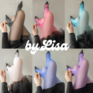 Quần Tất Da Nữ Nhiều Màu Colorful Che Khuyết Điểm Phong Cách Độc Đáo, Tất Da Siêu Mỏng Pastel byLisa