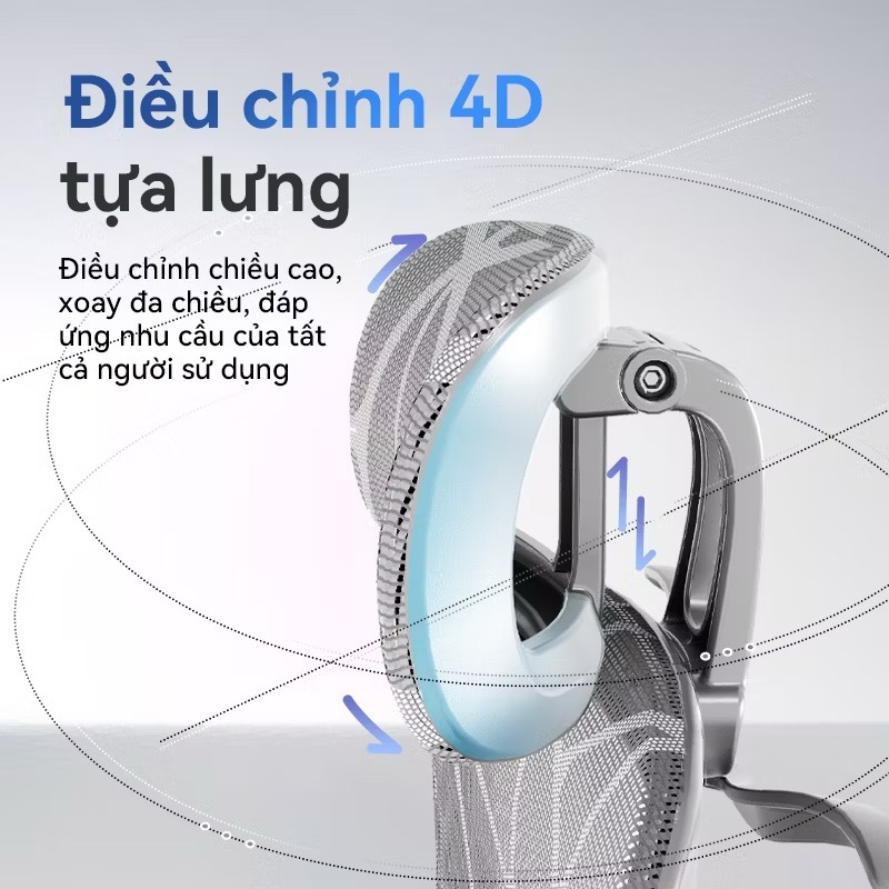 Ghế Công Thái Học BN858 Ngả Lưng 125 Độ, Ghế Văn Phòng Chân Xoay Thiết Kế Gác Chân Thông Minh, Kiểu Dáng Sang Trọng | BigBuy360 - bigbuy360.vn