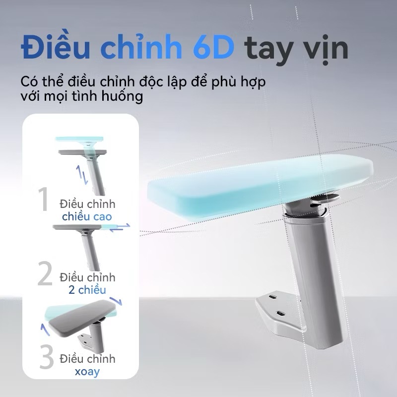 Ghế Công Thái Học BN858 Ngả Lưng 125 Độ, Ghế Văn Phòng Chân Xoay Thiết Kế Gác Chân Thông Minh, Kiểu Dáng Sang Trọng | BigBuy360 - bigbuy360.vn
