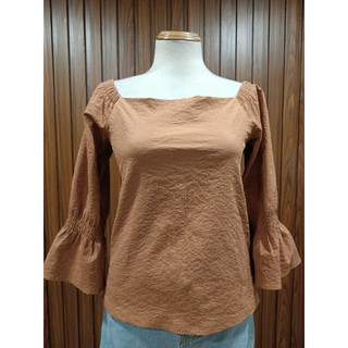 HNOSS thanh lý - Áo kiểu cổ vuông bymo - Size S