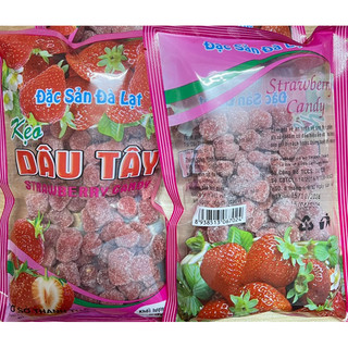  Combo 10 gói kẹo dâu Tây  - Đặc sản Đà Lạt  10 gói * 200g  