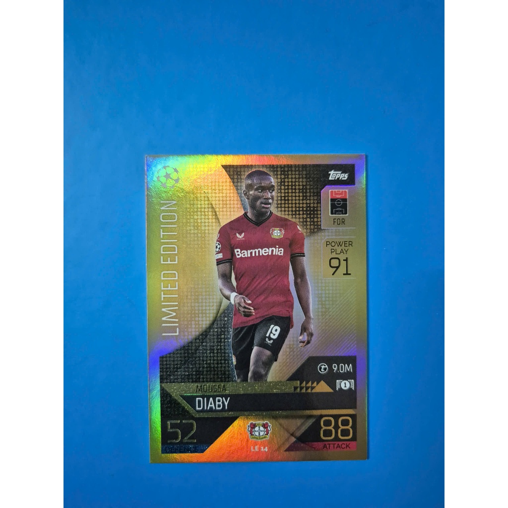 Moussa Diaby - LIMITED EDITION - MATCH ATTAX 22/23