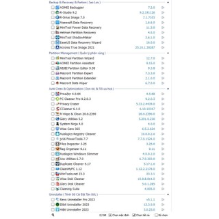 USB CÀI SAU WIN,USB Tự động AIO Software 2023( tổng hợp phần mềm tiện ích cài sau win)