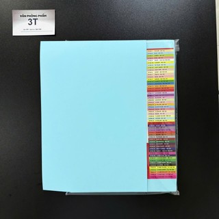  Giấy Bìa Màu A4 PGrand 160gsm Pastel Xấp 100 Tờ Dày Mịn In Ấn Làm Thiệp Thủ Công 