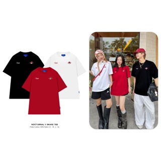 Áo Thun NOCTURNAL Snake Tee Cotton 100% Nam Nữ Unisex Form Rộng Tay Lỡ Local Brand