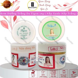  Kem Tigon trắng da mặt hộp 18gram Nắp Xanh - Nắp Trắng Dưỡng Sáng Mịn Da  Hàng Chính Hãng  