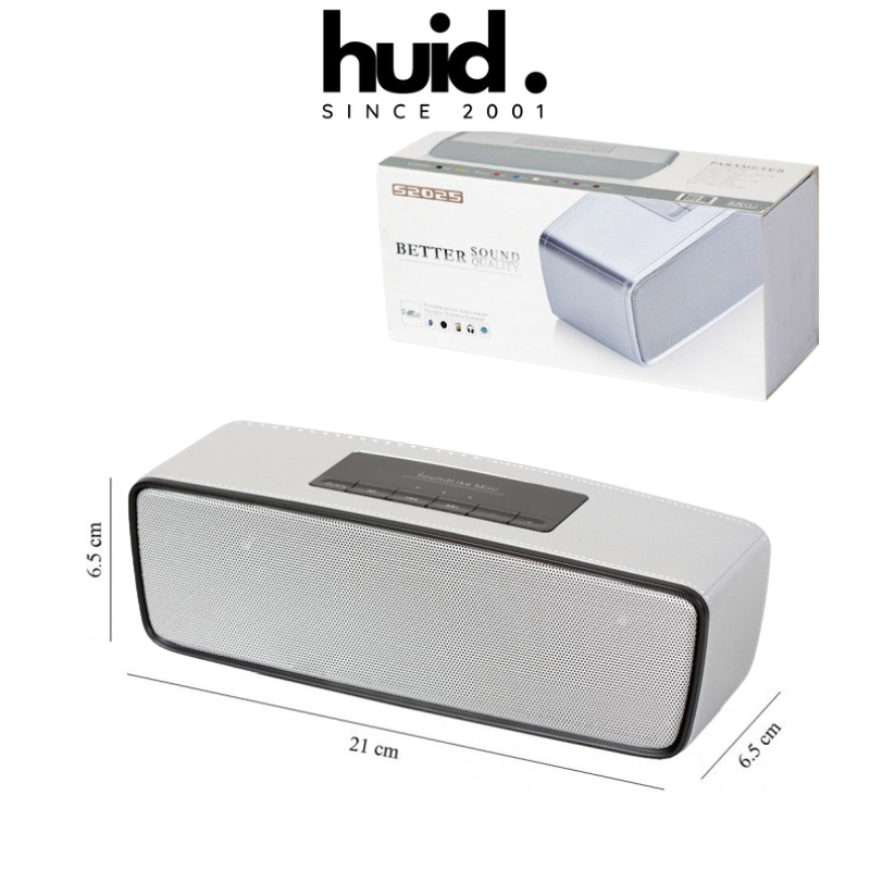 Loa Bluetooth S2025 Thiết Kế Gọn Nhẹ, Bass Cực Căng, USB/Thẻ Nhớ/AUX/FM