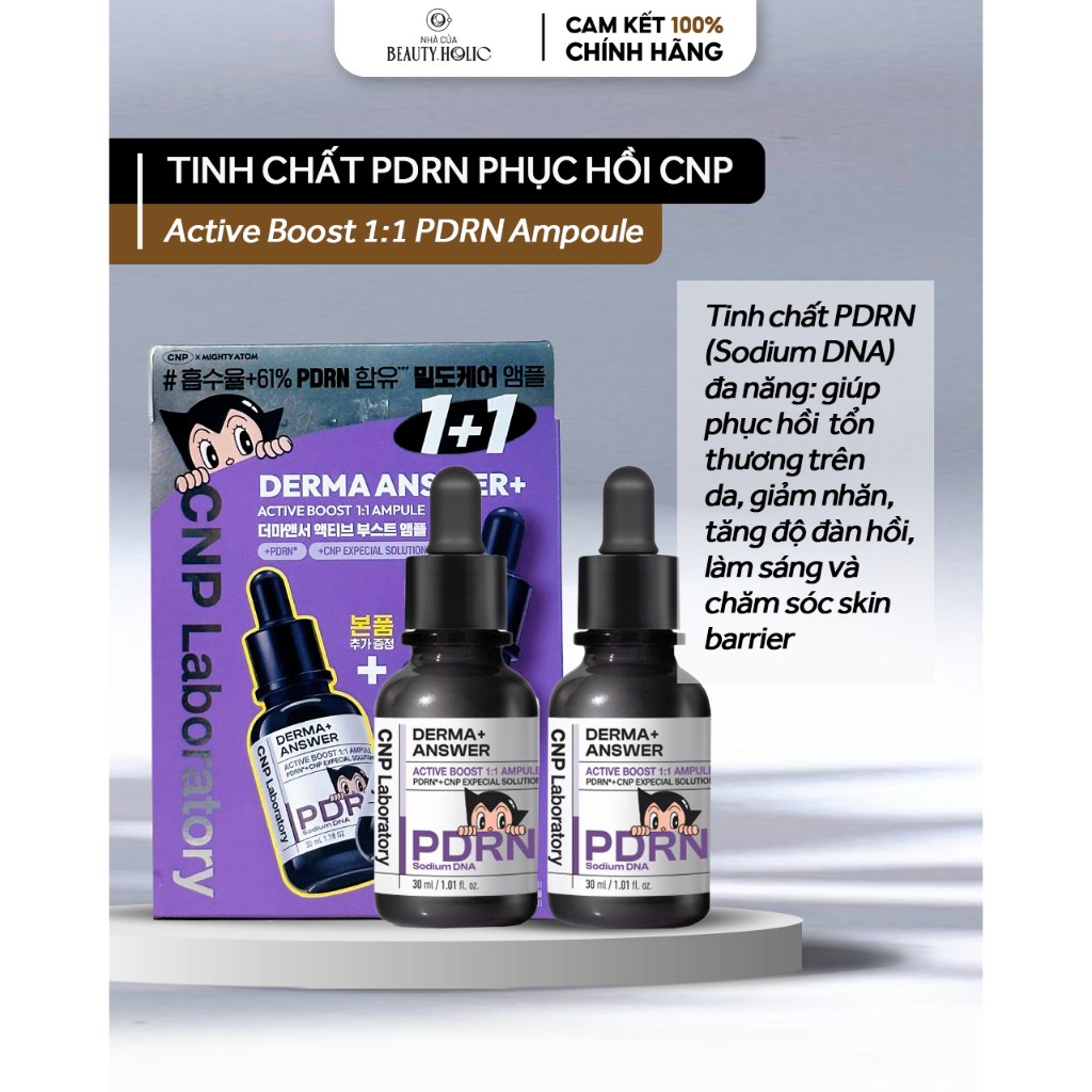 Tinh chất phục hồi CNP DERMA ANSWER ACTIVE BOOST PDRN