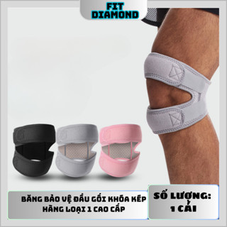 Băng Bảo Vệ Đầu Gối Khóa Kép Tránh Chấn Thương SKDK 075 | Đai Bảo Vệ Đầu Gối Khi Chơi Thể Thao