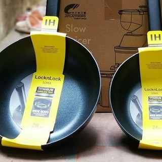 chảo sâu lòng lock&lock 24cm - chảo sâu lòng lock&lock