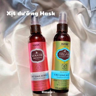 [BILL AU] XỊT DƯỠNG TÓC 5IN1 HASK - PHỤC HỒI TÓC HƯ TỔN, MỀM MƯỢT TÓC