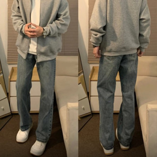 Quần jean nam basic Q03, form suông ống đứng phù hợp đi làm, đi chơi, mix với mọi loại trang phục, có ảnh thật