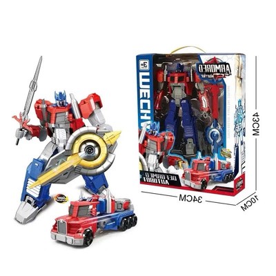 Robot Optimus biến hình, đồ chơi robot biến hình thành xe, đồ chơi xe biến hình thành robot