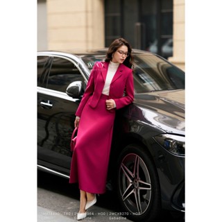 Set Bộ Áo Vest Và Chân Váy Xoè MY WAY Dài Tay Dáng Ôm Cao Cấp 2MVB0964W - 2MCXB270W - HO0  #1MAT4480 - TR0