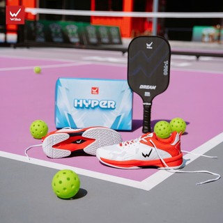  Giày Thể Thao Wika Hyper Nam Nữ Chính Hãng - Giày Chơi Pickleball Bóng Chuyền Cầu Lông Bóng Bàn 
