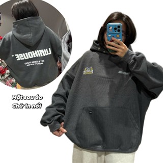 LUMI HOUSE ÁO HOODIE XÁM TIÊU CÚC BẤM FOM RỘNG LUMI HOUSE NHIỀU PHÂN LOẠI ( MUA THEO ẢNH PHÂN LOẠI SẢN PHẨM)