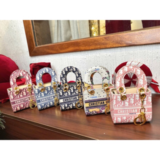 Túi mini đeo chéo Đì-o dáng cốp vuông size 14cm không vừa điện thoại