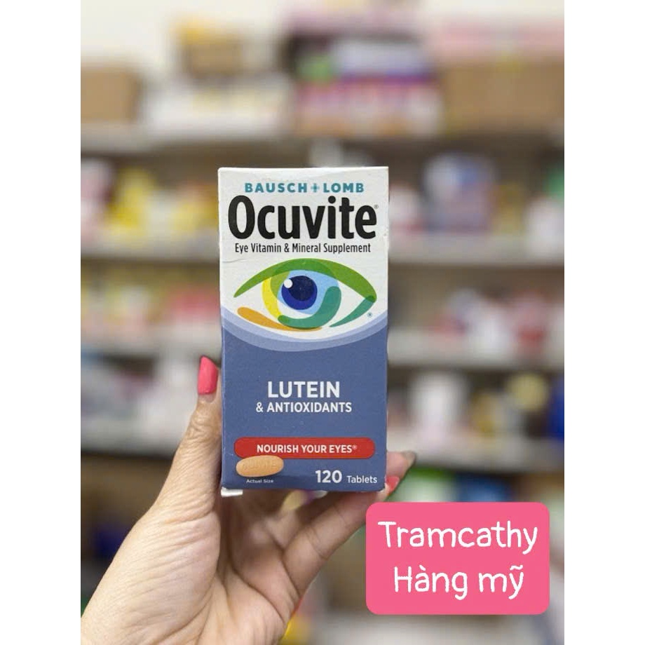 Viên Uống Bổ Mắt Ocuvite Lutein của Mỹ