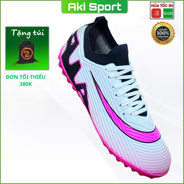 Giày Đá Bóng MTC Vapor 15 Plus Trắng Hồng thể thao chính hãng