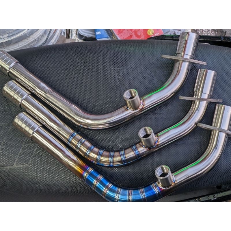 Cổ pô Titanium cho pô zin Vespa Sprint /Primavera (2016-2025)