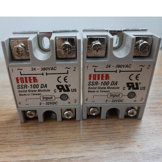 Solid Rơ le bán dẫn SSR - 100VA, 100DA, 100DD, 100AA Fotek và đế tản nhiệt nhôm