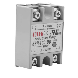 Solid SSR 100VA-H, 100DA-H, 100DD-H, 100AA-H 100VA, 100DA, 100DD, 100AA (Relay Rơ le bán dẫn) Fotex và đế tản nhôm