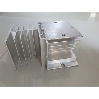 Solid Rơ le bán dẫn SSR - 100VA, 100DA, 100DD, 100AA Fotek và đế tản nhiệt nhôm