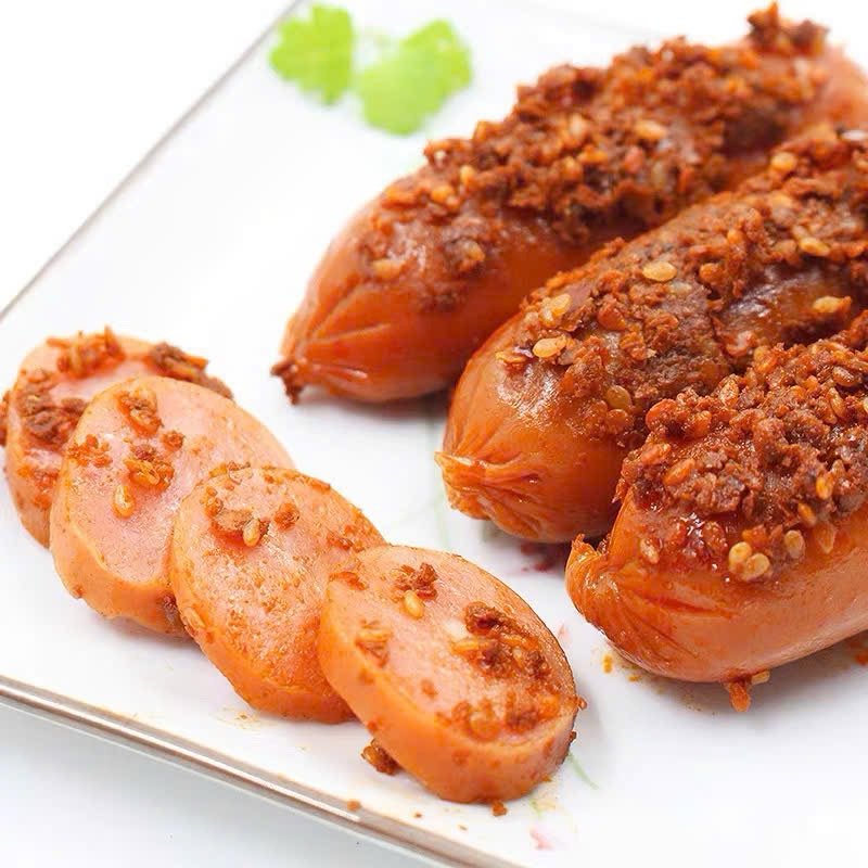 Combo 5 Chiếc Xúc Xích Ngô - Cay Ăn Liền 28gr Hiệu Con Mèo Ngon Ngon