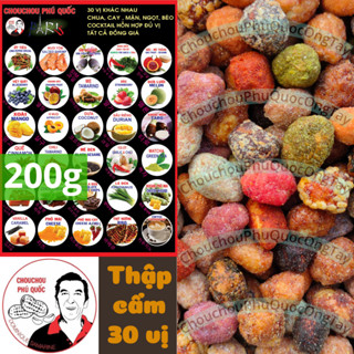 (Hũ 200g) Đậu phộng thập cẩm 30 vị CHOUCHOU PHÚ QUỐC ÔNG TÂY - Đặc sản Phú Quốc