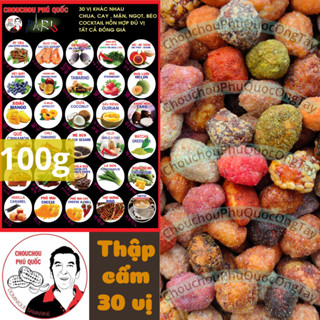 (HỎA TỐC) (Hũ 100g) Đậu phộng thập cẩm 30 vị CHOUCHOU PHÚ QUỐC ÔNG TÂY - Đặc sản Phú Quốc