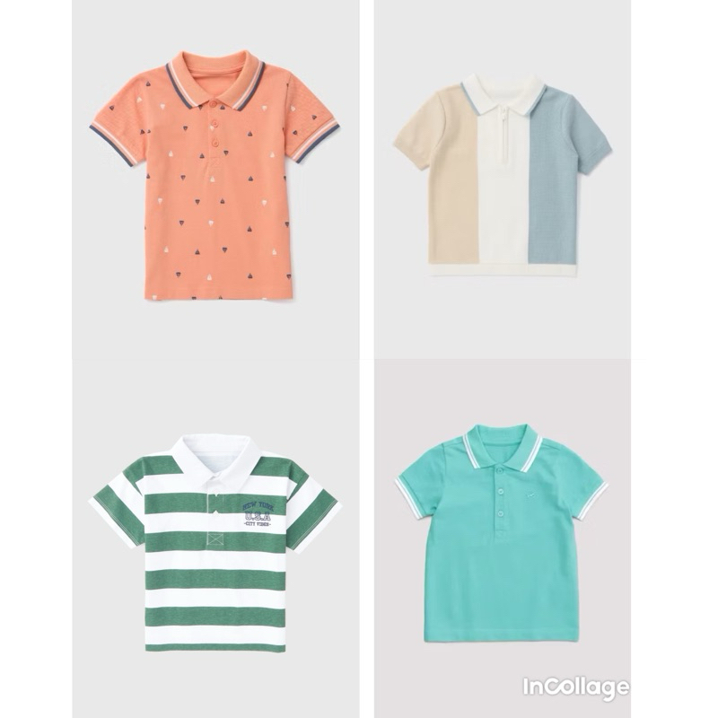(M010)Áo polo bé trai Matalan