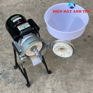 Máy xay bột gạo nước đầu gang, máy xay bằng đá, Máy nghiền bột nước làm bánh cuốn, Moto 2.2kw - Điện Máy Anh Thư