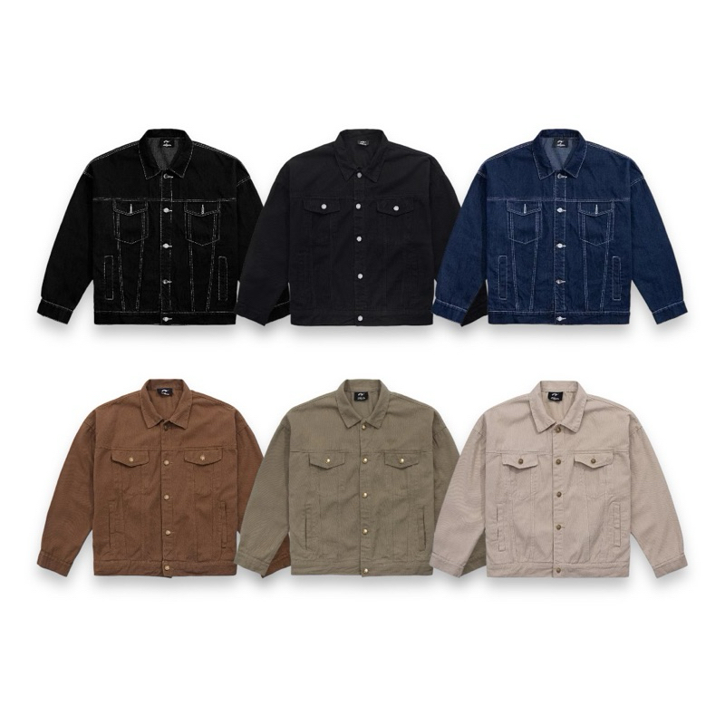 JACKET JEANS - Áo khoác jeans denim form nam nữ. | BigBuy360 - bigbuy360.vn