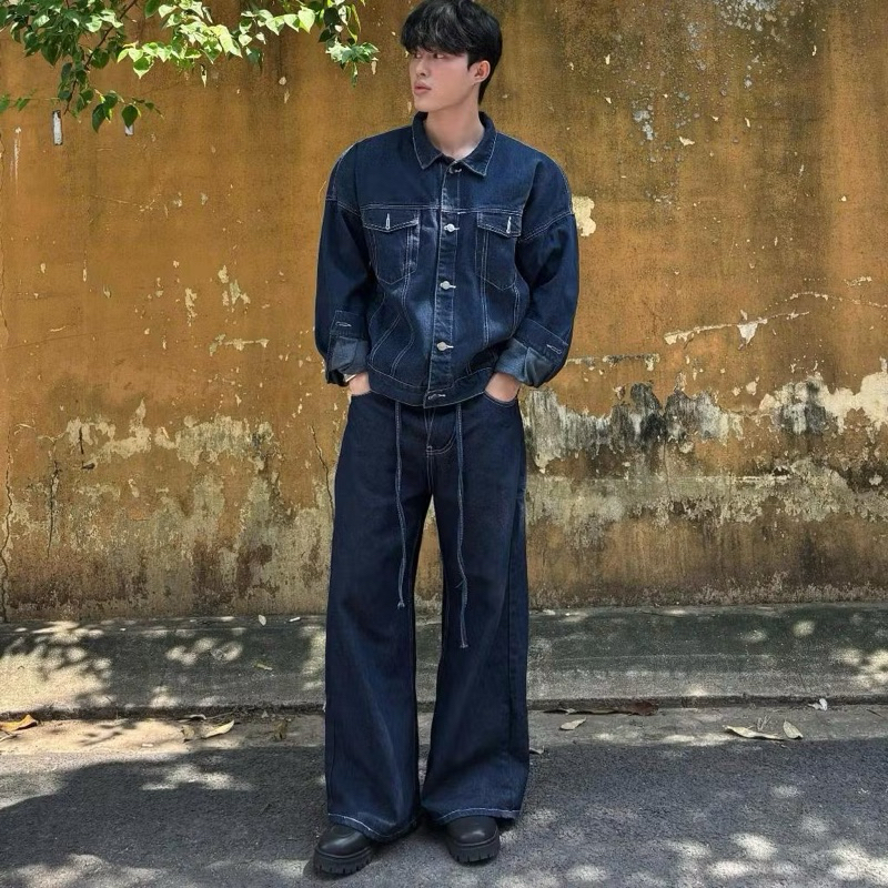 JACKET JEANS - Áo khoác jeans denim form nam nữ. | BigBuy360 - bigbuy360.vn