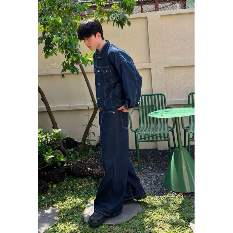 JACKET JEANS - Áo khoác jeans denim form nam nữ. | BigBuy360 - bigbuy360.vn