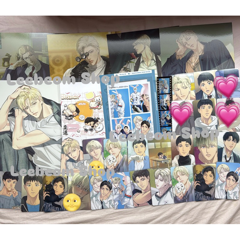 [HÀNG OFF] Photocard Thẻ bo góc Backlight 백라이트 Seo In Young Woon Gangtto Lezhin 2024 goods boylove b