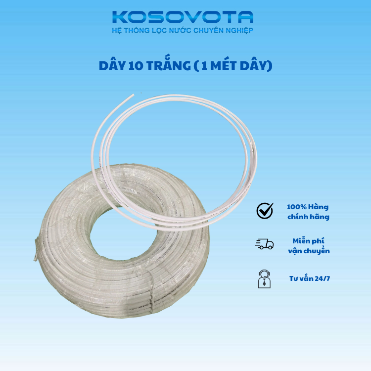 Dây 10 trắng (1m dây)
