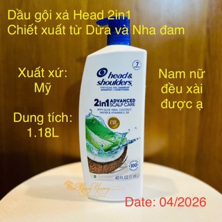 (HCM) DẦU GỘI XÃ HEAD&SHOULDER CÁC LOẠI