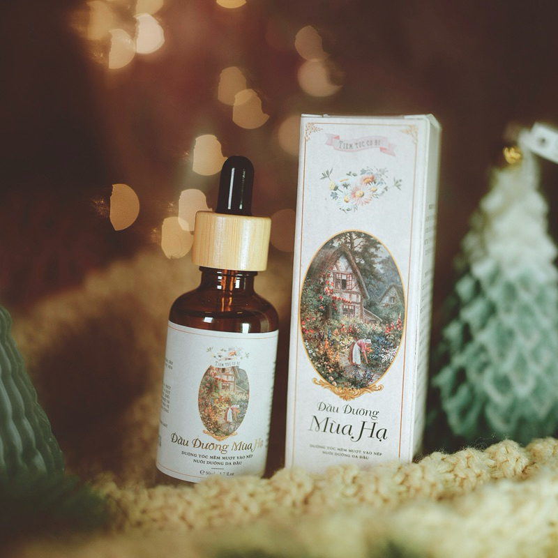 [Dưỡng Mềm Mượt] Dầu Dưỡng Tóc Mùa Hạ 100% Thiên Nhiên Suôn Mềm Vào Nếp