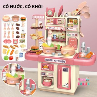  Đồ chơi nấu ăn nhà bếp mini cao 36cm CÓ ĐÈN CÓ KHÓI CÓ NƯỚC vô cùng chân thật cho bé hóa thân thành đầu bếp 